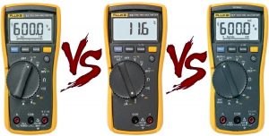 fluke 115 vs 116 vs 117